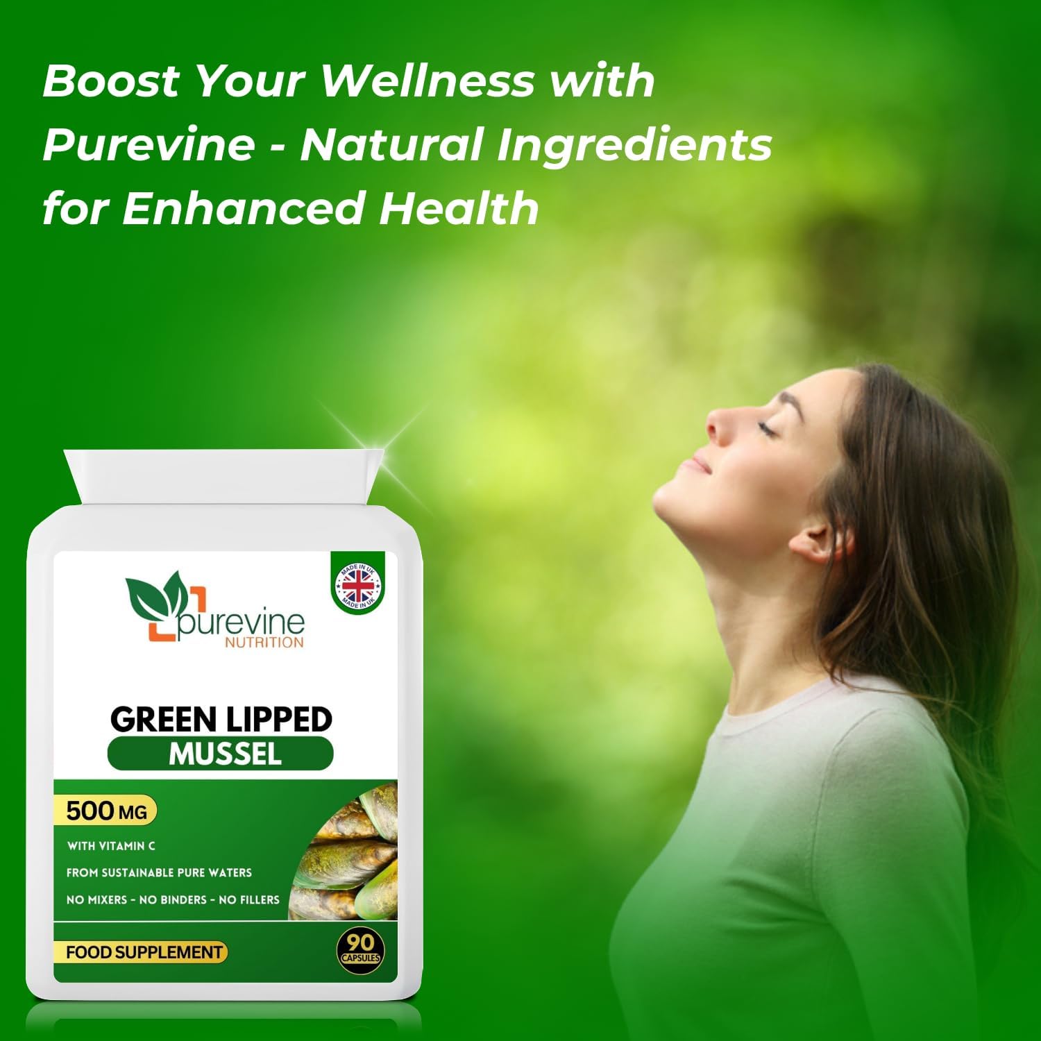 Green Lipped Mussel for Dogs 500mg | Joint Support Supplement
