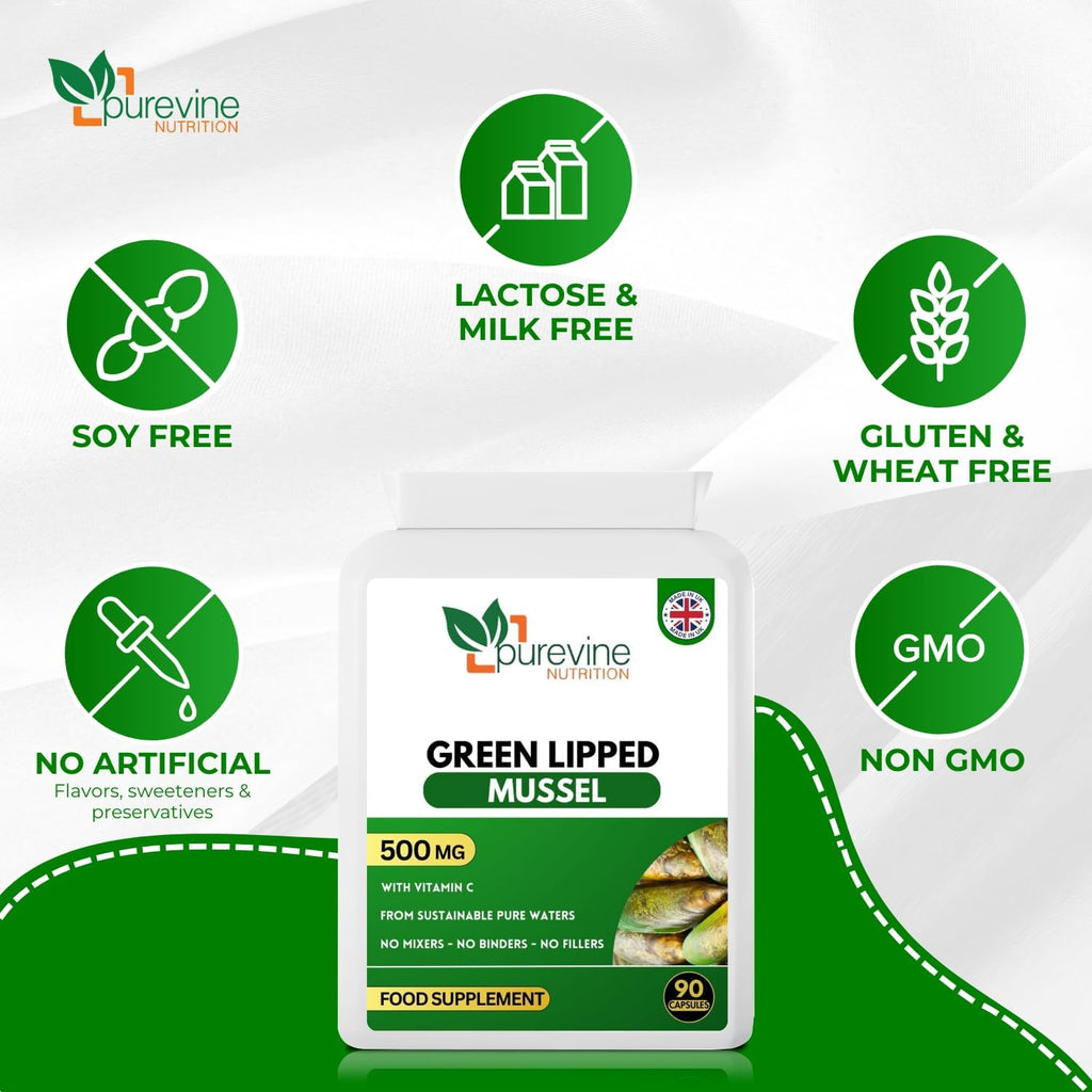 Green Lipped Mussel for Dogs 500mg | Joint Support Supplement
