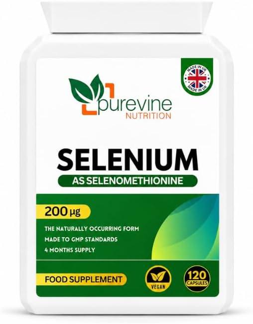 Selenium 200µg – 120 Capsules