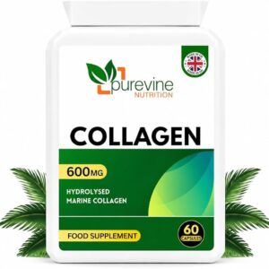 Marine Collagen 1200mg with Vitamin C – 60 Capsules